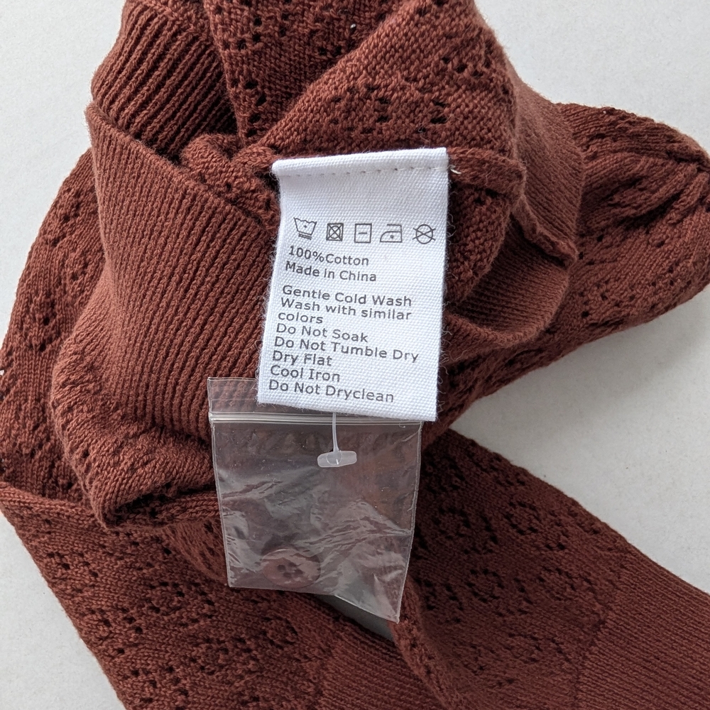 Jamie Kay Chocolate Knit Cardigan - Picture 4 of 4